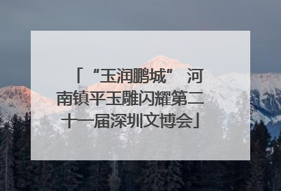 “玉润鹏城” 河南镇平玉雕闪耀第二十一届深圳文博会