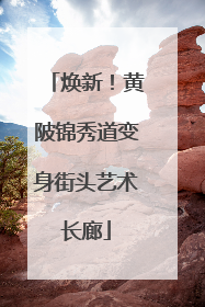 焕新！黄陂锦秀道变身街头艺术长廊