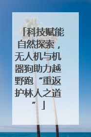 科技赋能自然探索，无人机与机器狗助力越野跑“重返护林人之道”