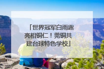 世界冠军白雨露亮相铜仁！莞铜共建台球特色学校
