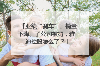 业绩“刹车”、销量下降、子公司被罚，雅迪控股怎么了？