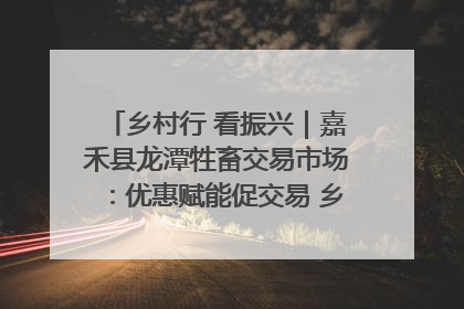 乡村行 看振兴｜嘉禾县龙潭牲畜交易市场：优惠赋能促交易 乡村振兴添动能