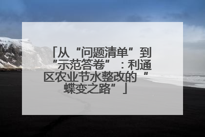 从“问题清单”到“示范答卷”：利通区农业节水整改的“蝶变之路”
