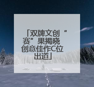 双牌文创“赛”果揭晓 创意佳作C位出道