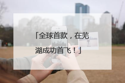 全球首款，在芜湖成功首飞！