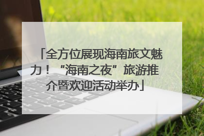 全方位展现海南旅文魅力！“海南之夜”旅游推介暨欢迎活动举办