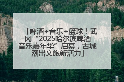 啤酒+音乐+篮球！武冈“2025哈尔滨啤酒音乐嘉年华”启幕，古城潮出文旅新活力