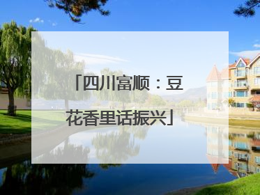 四川富顺：豆花香里话振兴