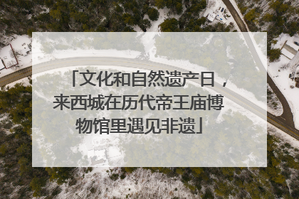 文化和自然遗产日，来西城在历代帝王庙博物馆里遇见非遗