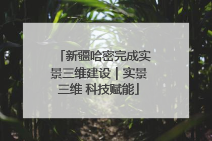 新疆哈密完成实景三维建设｜实景三维 科技赋能