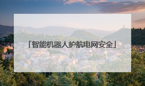 智能机器人护航电网安全