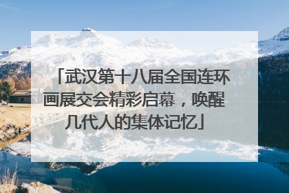 武汉第十八届全国连环画展交会精彩启幕，唤醒几代人的集体记忆