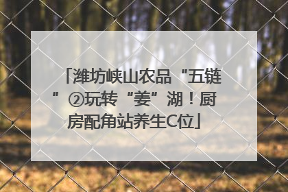 潍坊峡山农品“五链”②玩转“姜”湖！厨房配角站养生C位