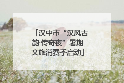 汉中市“汉风古韵·传奇夜”暑期文旅消费季启动