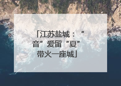 江苏盐城：“音”爱留“夏” 带火一座城