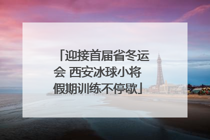 迎接首届省冬运会 西安冰球小将假期训练不停歇
