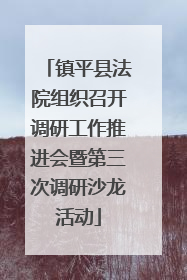 镇平县法院组织召开调研工作推进会暨第三次调研沙龙活动