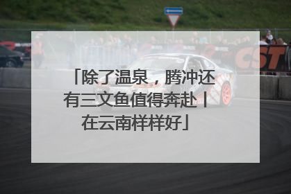 除了温泉，腾冲还有三文鱼值得奔赴丨在云南样样好