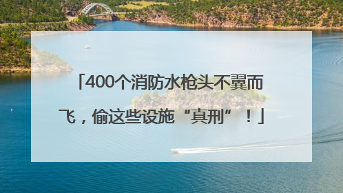 400个消防水枪头不翼而飞，偷这些设施“真刑”！